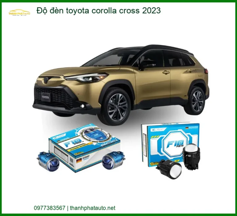 Độ đèn Toyota Corolla Cross 2023 - Địa Chỉ Nâng Cấp Uy Tín TPHCM