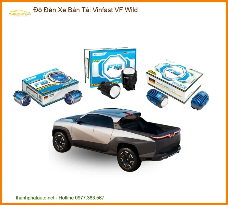Độ Đèn Xe Bán Tải Vinfast VF Wild - Địa Chỉ Lắp Đặt Chính Hãng TPHCM
