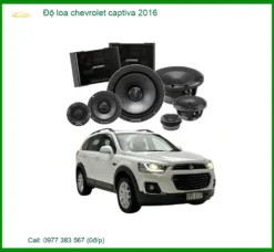 Độ Loa Chevrolet Captiva 2016 - Trung Tâm Nâng Cấp Uy Tín TPHCM
