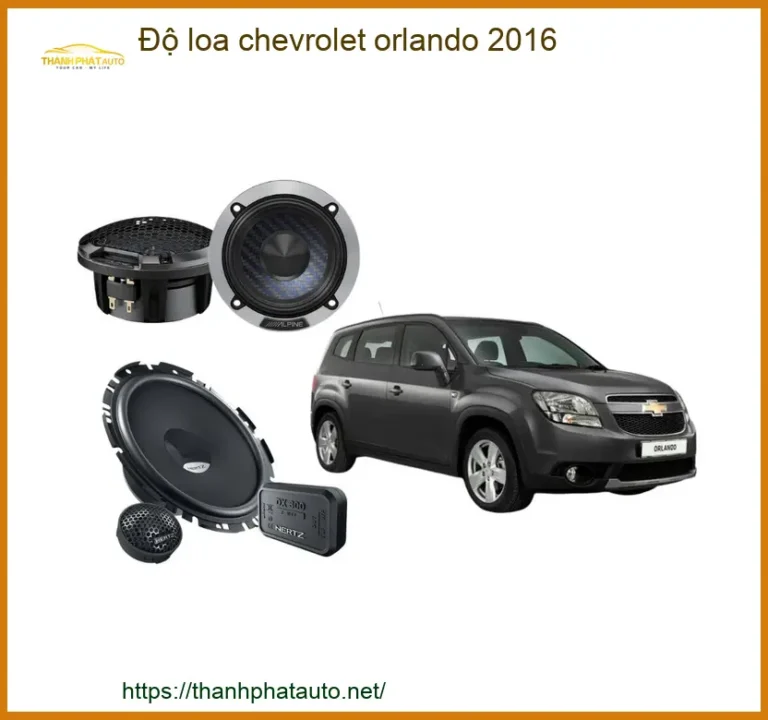 Độ Loa Sub Bass Chevrolet Orlando 2016 - Trung Tâm Nâng Cấp Uy Tín TPHCM
