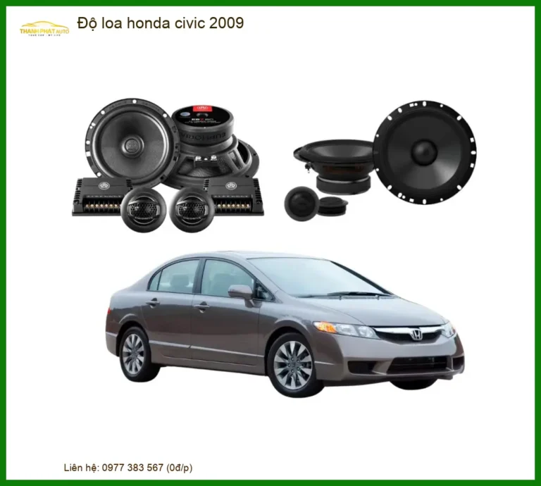 Độ Loa Honda Civic 2009 - Địa Chỉ Nâng Cấp Uy Tín TPHCM