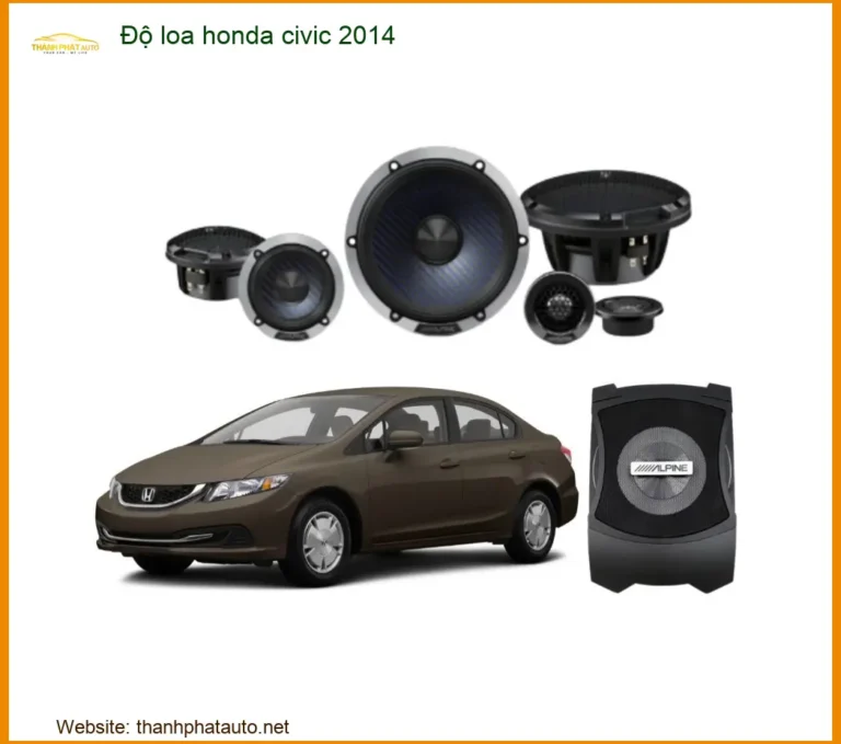 Độ Loa Honda Civic 2014 - Trung Tâm Lắp Đặt Uy Tín TPHCM