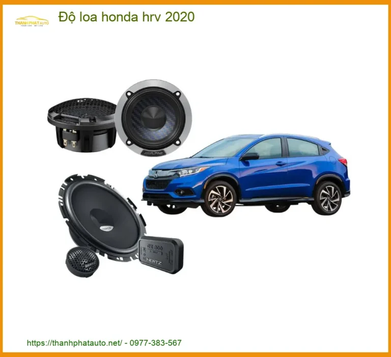 Độ Loa Ô Tô Honda HRV 2020 - Trung Tâm Nâng Cấp Âm Thanh Giá Tốt TPHCM