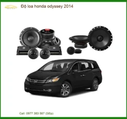 Độ Loa Honda Odyssey 2014 - Trung Tâm Nâng Cấp Loa Chính Hãng TPHCM