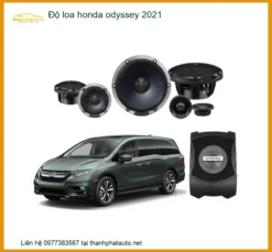 Độ Loa Cao Cấp Honda Odyssey 2021 - Địa Chỉ Độ Loa Chính Hãng TPHCM