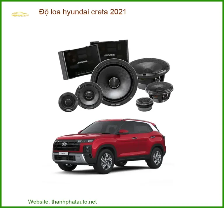 Nâng Cấp Âm Thanh Hyundai Creta 2021 - Nơi Lắp Đặt Chính Hãng TPHCM
