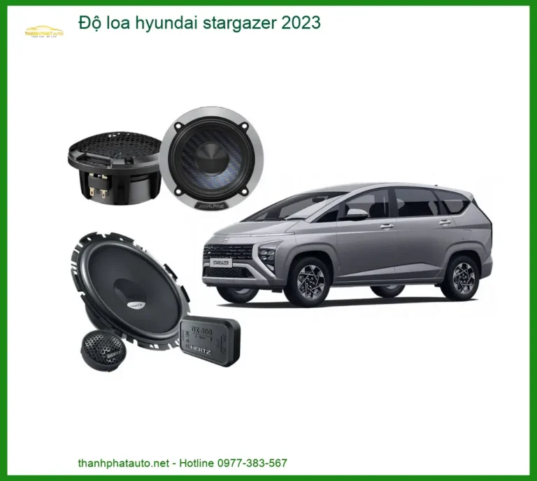 Độ Loa Hyundai Stargazer 2023 - Trung Tâm Nâng Cấp Âm Thanh Giá Tốt TPHCM