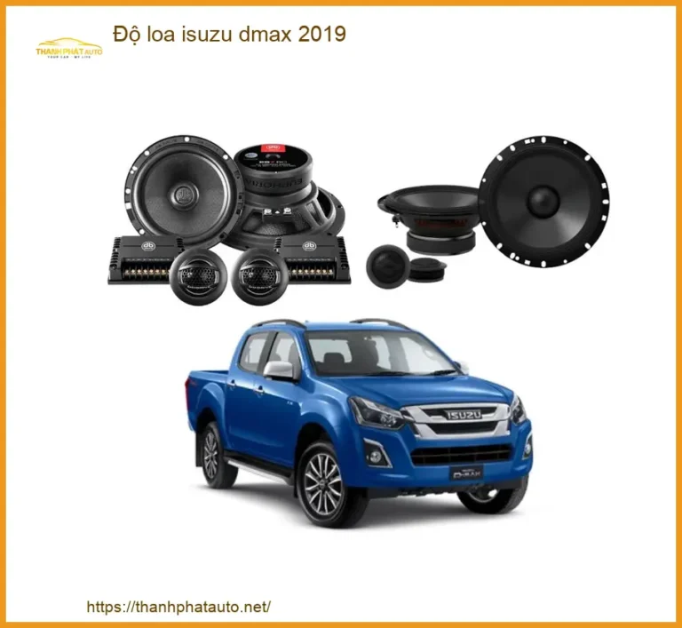 Độ Loa Isuzu Dmax 2019 - Trung Tâm Độ Loa Ô Tô Chính Hãng TPHCM