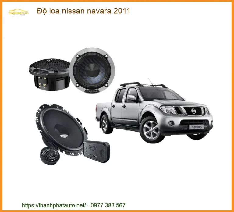 Độ Loa Nissan Navara 2011 - Trung Tâm Nâng Cấp Âm Thanh Uy Tín TPHCM