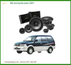 Dịch Vụ Độ Loa Toyota Zace 2001 - Trung Tâm Nâng Cấp Uy Tín TPHCM