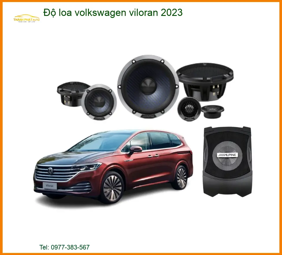 Độ Loa Ô Tô Volkswagen Viloran 2023 - Địa Chỉ Nâng Cấp Âm Thanh Uy Tín TPHCM
