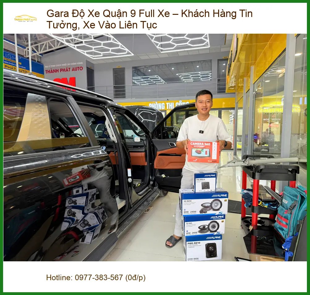 Anh Văn Khánh độ full xe Toyota Corolla Cross tại Gara uy tín Quận 9 ảnh thực tế 3