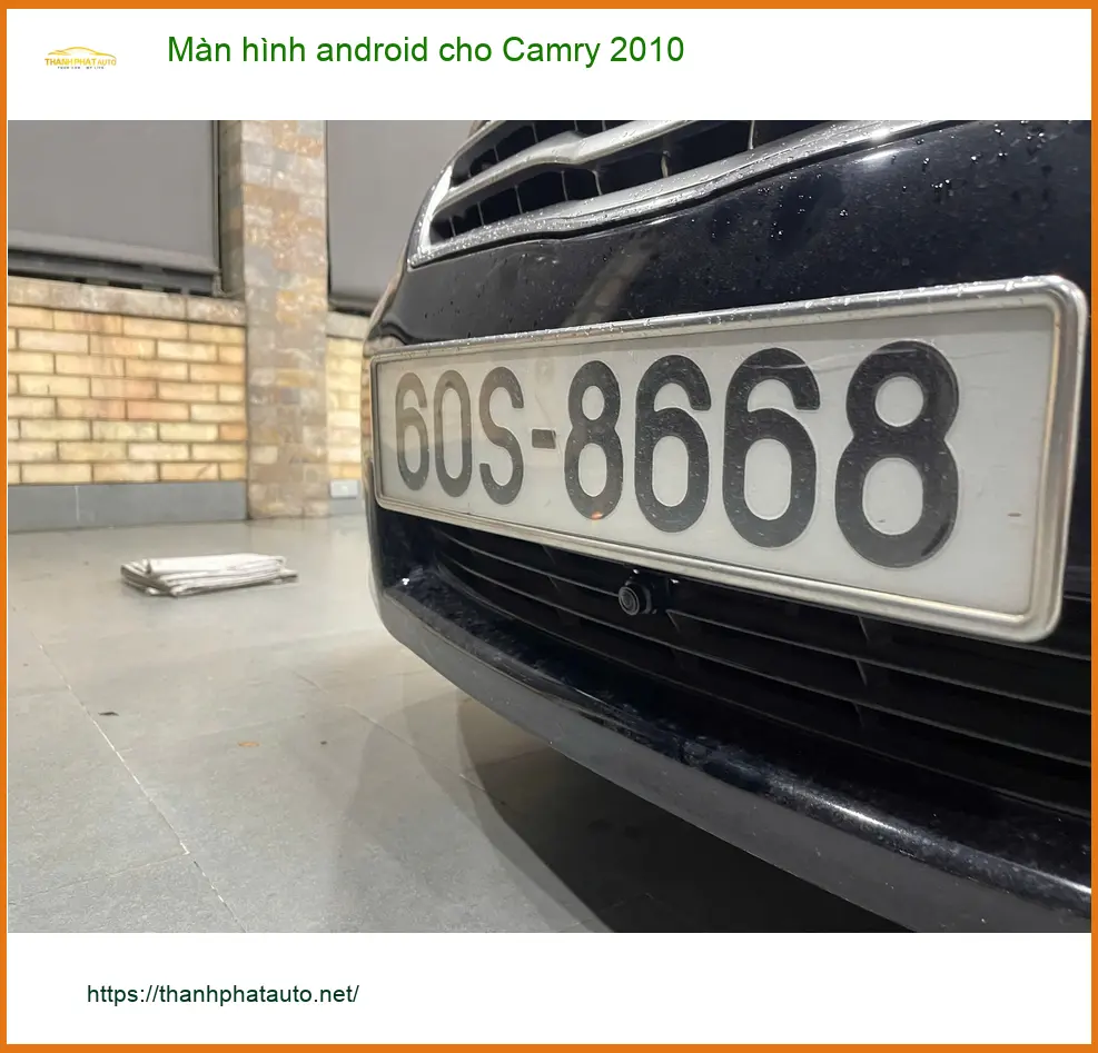 Anh Lâm nâng cấp màn hình Android cho Camry 2010 tại Quận 9 cần nhiều tiện ích