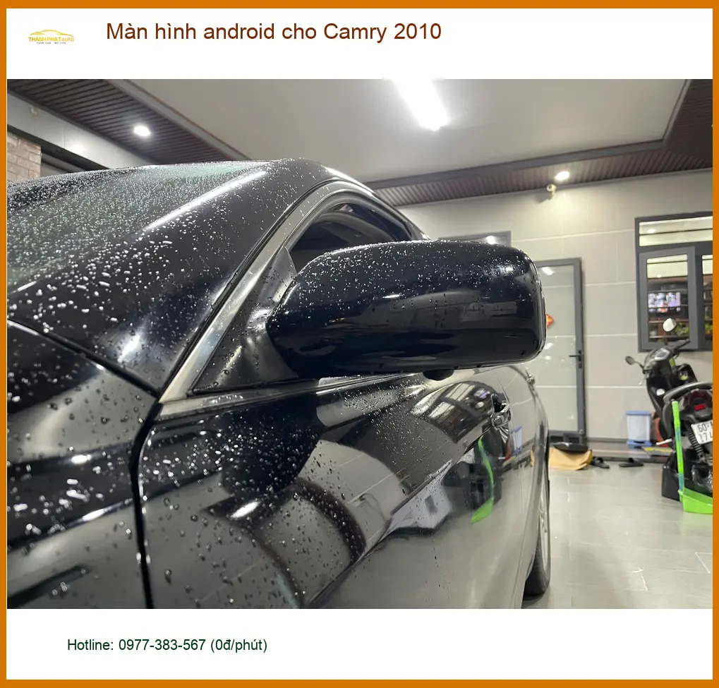 Anh Lâm nâng cấp màn hình Android cho Camry 2010 tại Quận 9 cần nhiều tiện ích ảnh thực tế 3