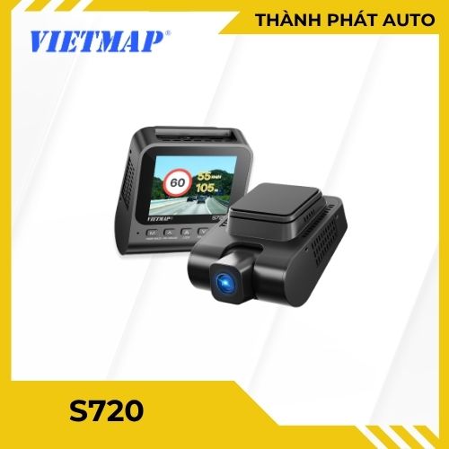 Camera Hành Trình VIETMAP S720 4K Chính Hãng Cho Ô Tô