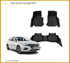 Thảm Lót Sàn 5D 6D Cao Cấp MG MG5 2019 - Địa Chỉ Lắp Đặt Uy Tín TPHCM