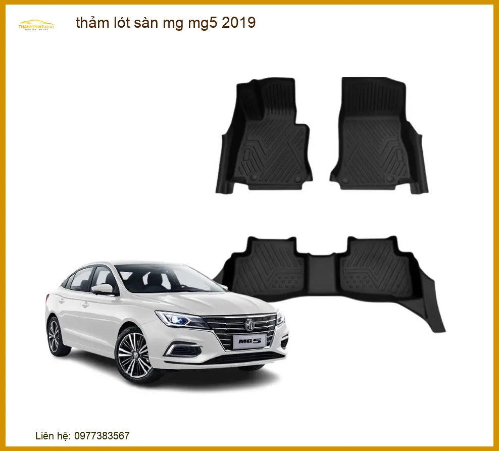 Thảm Lót Sàn 5D 6D Cao Cấp MG MG5 2019 - Địa Chỉ Lắp Đặt Uy Tín TPHCM