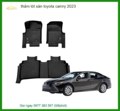 Thảm Lót Sàn Toyota Camry 2023 - Địa Chỉ Lắp Đặt Uy Tín TPHCM