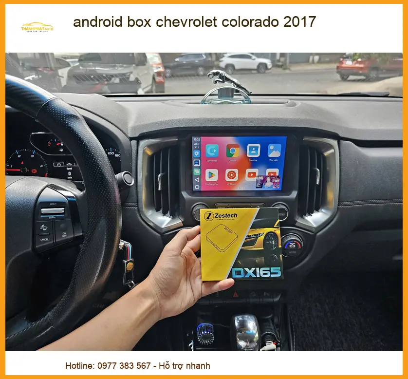 Android Box Chevrolet Colorado 2017 - Địa Chỉ Lắp Đặt Chính Hãng TPHCM