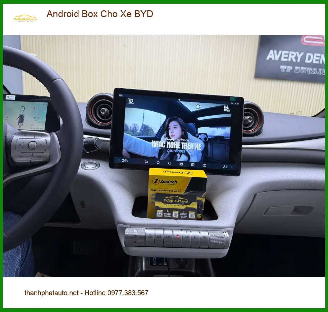Anh Tấn lắp Android Box BYD ở Cần Giờ xem YouTube, bản đồ tiện lợi ảnh thực tế 2