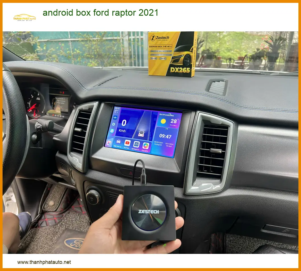 Android Box Cho Xe Ford Raptor 2021 Cao Cấp - Địa Chỉ Lắp Đặt Uy Tín TPHCM