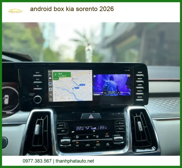 Android Box Kia Sorento 2026 - Trung Tâm Lắp Đặt Nâng Cấp Chính Hãng TPHCM