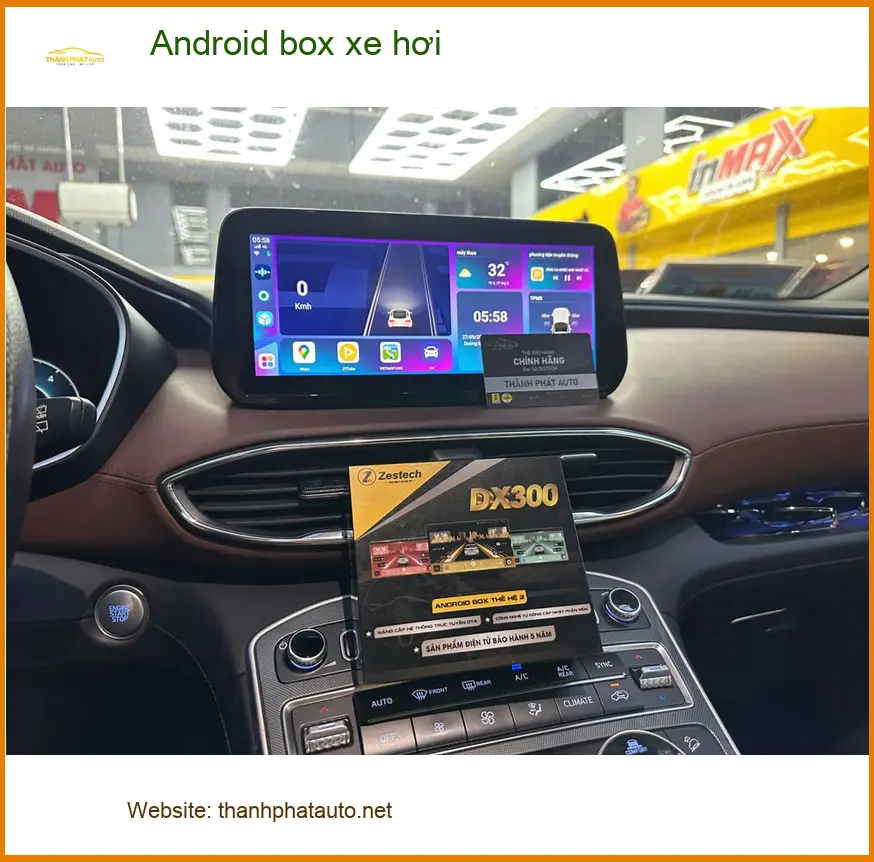 Anh Khang lắp Android Box Mazda CX-5 Quận 4 giải trí cho con nhỏ