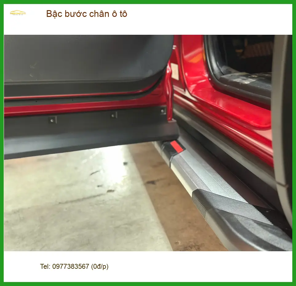 Anh Dũng lắp bậc bước chân Ford Ranger tại Củ Chi để tiện lên xuống ảnh thực tế 4