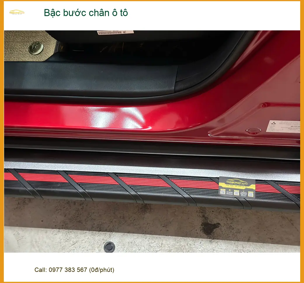 Anh Dũng lắp bậc bước chân Ford Ranger tại Củ Chi để tiện lên xuống ảnh thực tế 5