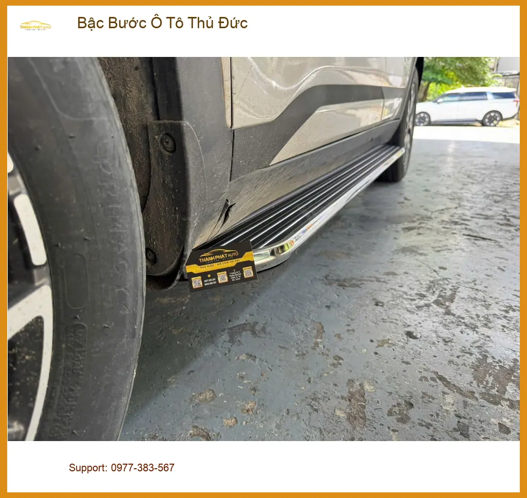 Anh Quang Lắp Bậc Bước Ô Tô Toyota Fortuner tại Quận Thủ Đức