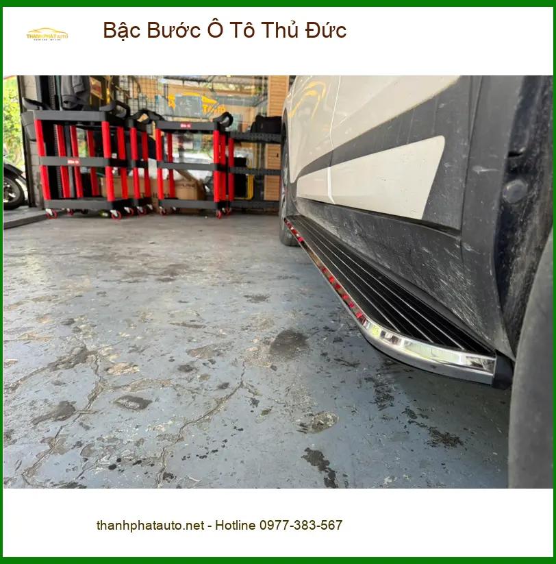Anh Quang Lắp Bậc Bước Ô Tô Toyota Fortuner tại Quận Thủ Đức ảnh thực tế 2