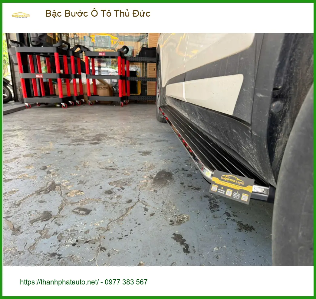 Anh Quang Lắp Bậc Bước Ô Tô Toyota Fortuner tại Quận Thủ Đức ảnh thực tế 3