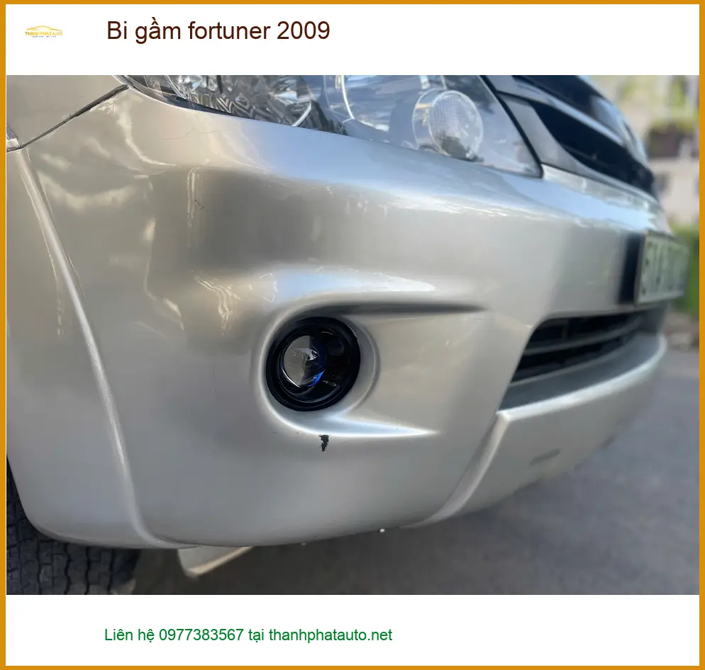 Anh Thắng lắp bi gầm cho Fortuner 2009 để cải thiện tầm nhìn khi trời tối tại Quận 2 ảnh thực tế 2