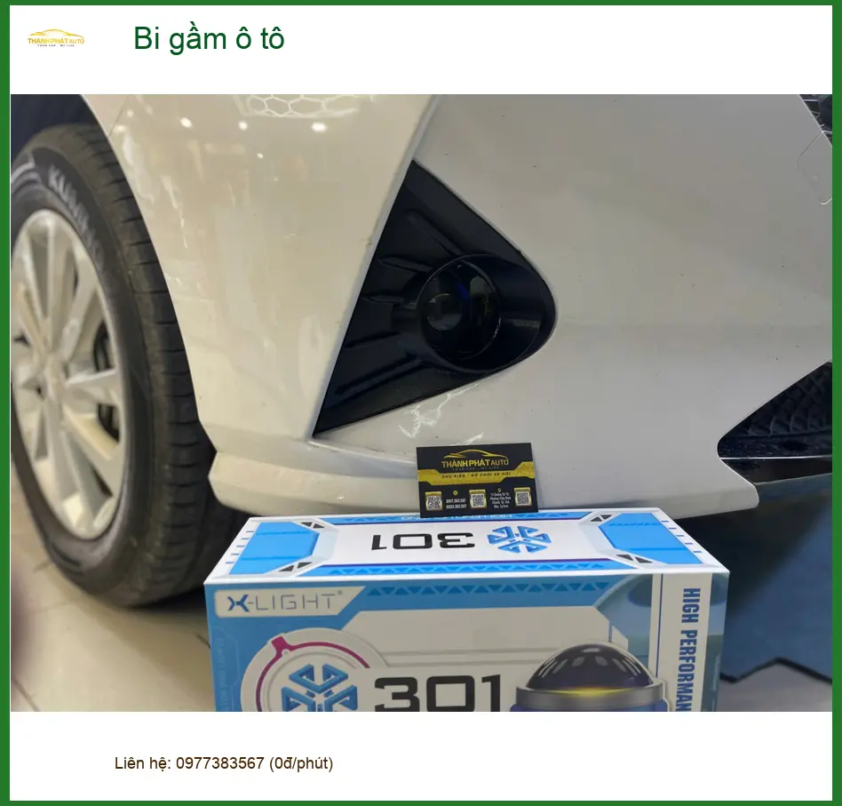 Chị Mai lắp bi gầm ô tô cho Kia K3 tại Quận 6 để lái xe an toàn hơn ban đêm. ảnh thực tế 2