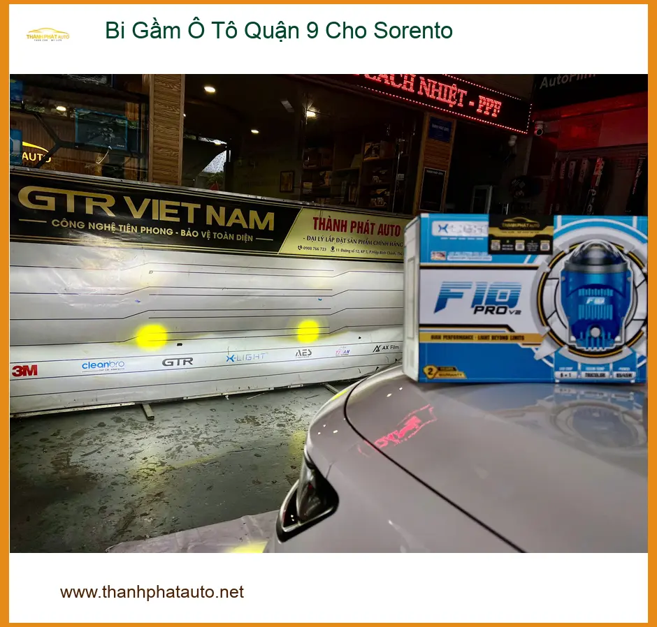 Anh Bách độ bi gầm cho Sorento ở Quận 9, hay đi lại giữa Quận Thủ Đức