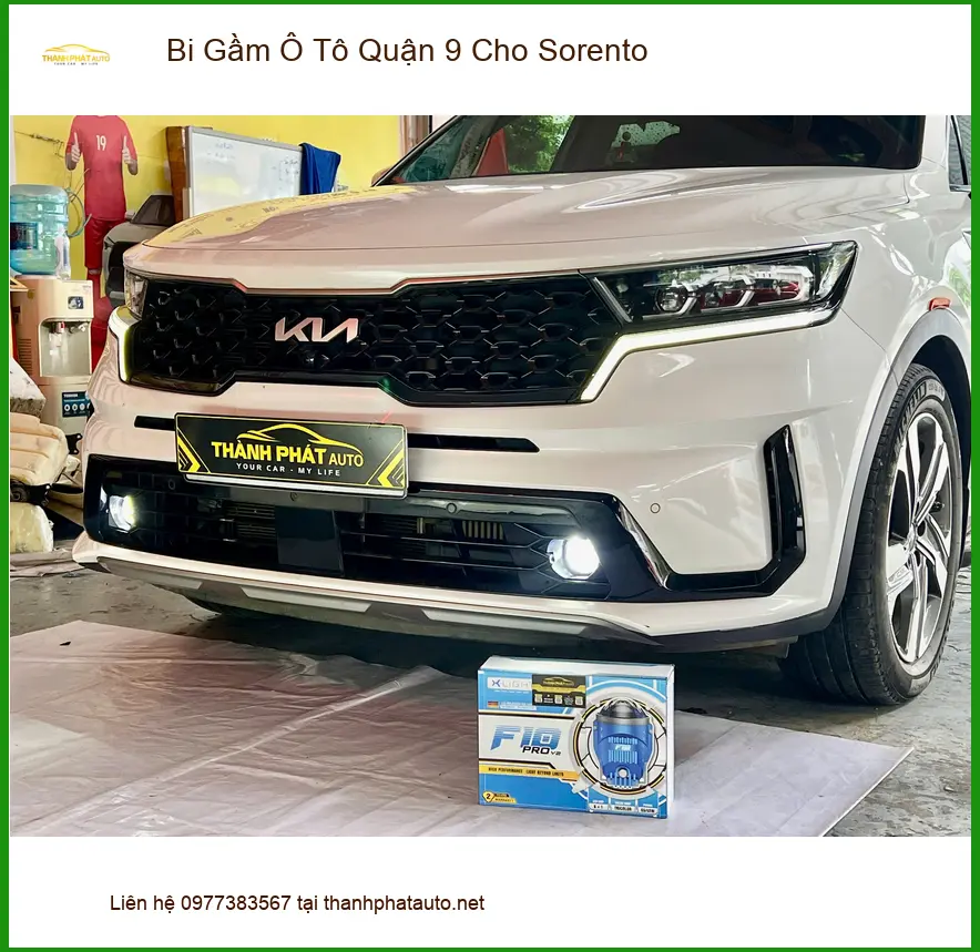 Anh Bách độ bi gầm cho Sorento ở Quận 9, hay đi lại giữa Quận Thủ Đức ảnh thực tế 3