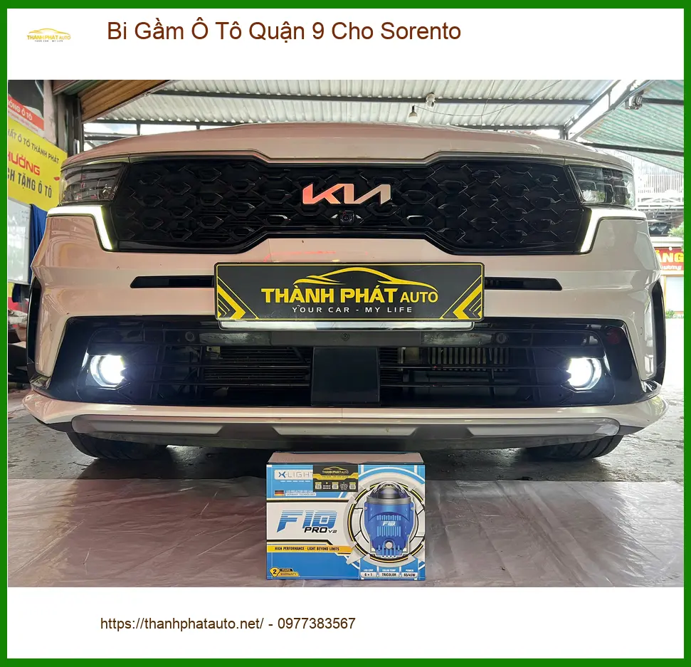 Anh Bách độ bi gầm cho Sorento ở Quận 9, hay đi lại giữa Quận Thủ Đức ảnh thực tế 4