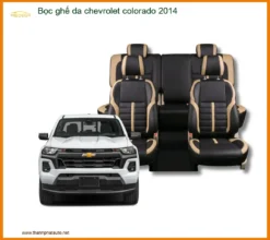 Bọc Ghế Da Chevrolet Colorado 2014 - Địa Chỉ Lắp Đặt Uy Tín TPHCM