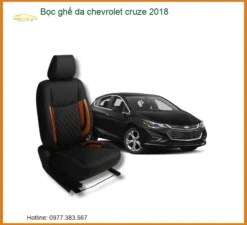 Bọc Ghế Da Chevrolet Cruze 2018 - Trung Tâm Lắp Đặt Chính Hãng TPHCM