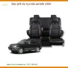 Bọc Ghế Da Hyundai Santa Fe 2006 - Địa Chỉ Lắp Đặt Uy Tín TPHCM