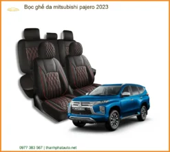 Bọc Ghế Da Mitsubishi Pajero 2023 - Địa Chỉ Lắp Đặt Chính Hãng TPHCM