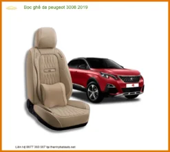 Bọc Ghế Da Peugeot 3008 2019 - Địa Chỉ Lắp Đặt Uy Tín TPHCM