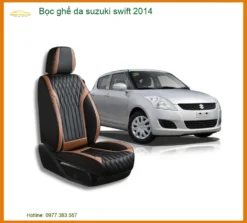 Bọc Ghế Da Suzuki Swift 2014 - Trung Tâm Lắp Đặt Uy Tín TPHCM