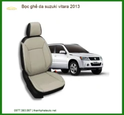 Bọc Ghế Da Suzuki Vitara 2013 - Trung Tâm Thi Công Chính Hãng TPHCM