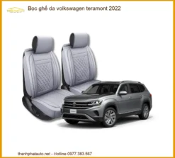 Bọc Ghế Da Volkswagen Teramont 2022 - Địa Chỉ Lắp Đặt Uy Tín TPHCM