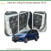 Cách âm chống ồn Honda Odyssey 2018 - Địa Chỉ Lắp Đặt Uy Tín TPHCM