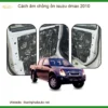 Cách âm chống ồn Isuzu Dmax 2010 - Trung Tâm Lắp Đặt Chính Hãng TPHCM