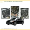 Cách Âm Chống Ồn Mitsubishi Lancer 2006 - Địa Chỉ Lắp Đặt Uy Tín TPHCM