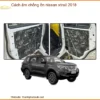 Cách Âm Chống Ồn Nissan X-Trail 2018 - Địa Chỉ Lắp Đặt Uy Tín TPHCM