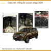 Cách âm chống ồn Suzuki Ertiga 2020 - Địa Chỉ Lắp Đặt Uy Tín TPHCM